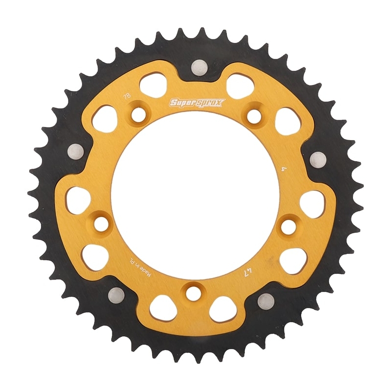 Foaie spate SUPERSPROX STEALTH auriu 47T, 420