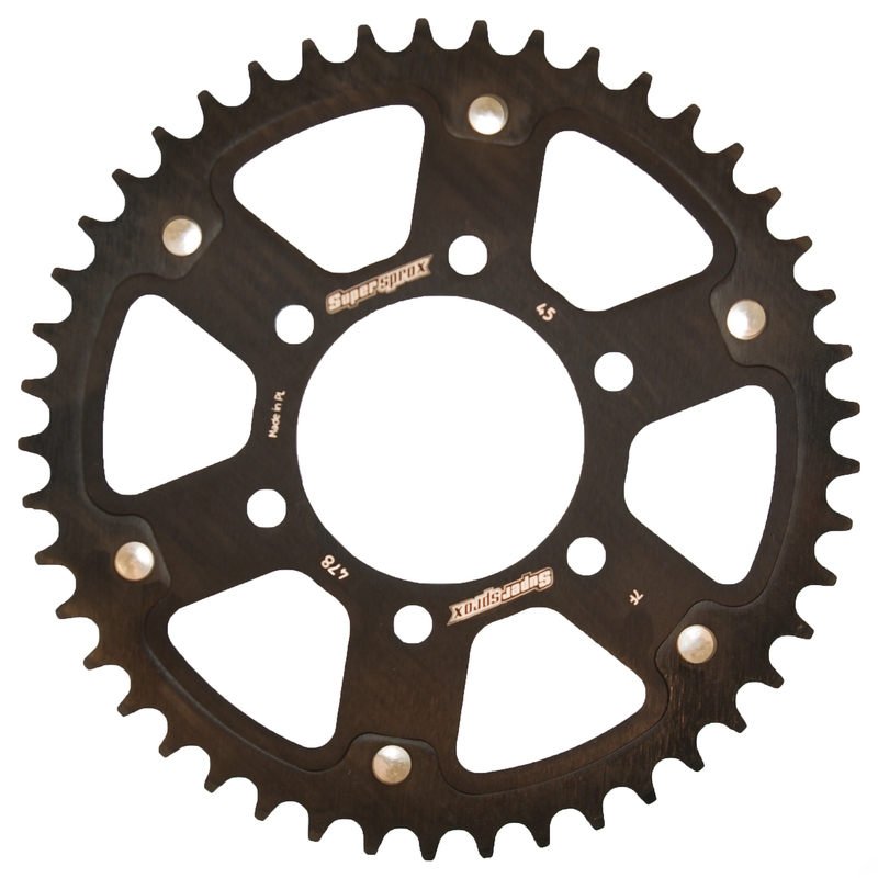 Foaie spate SUPERSPROX STEALTH Negru 45T, 520
