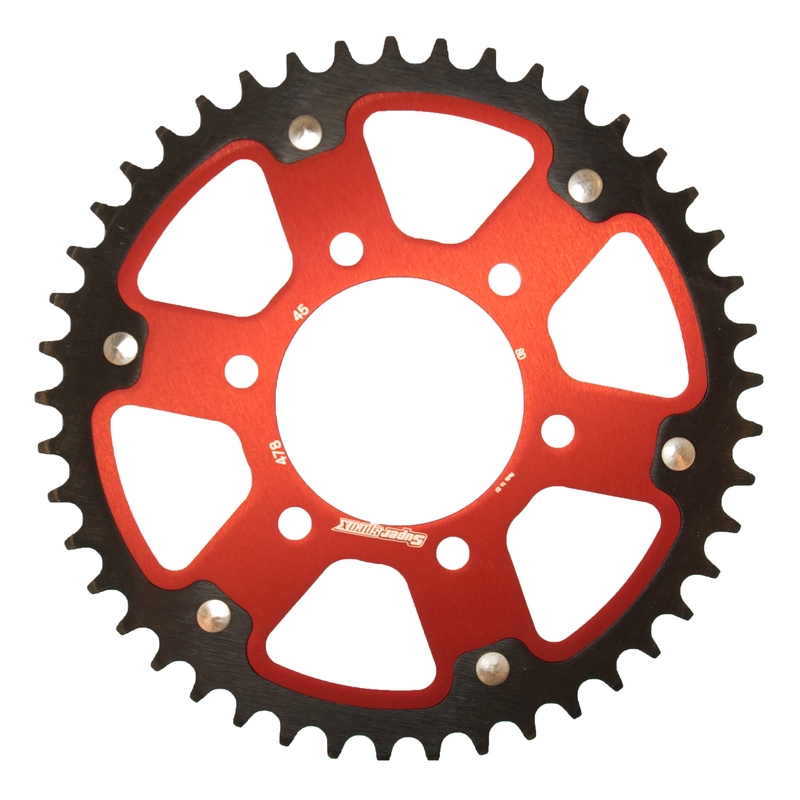 Foaie spate SUPERSPROX STEALTH Rosu 45T, 520