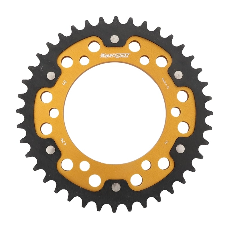 Foaie spate SUPERSPROX STEALTH auriu 40T, 530