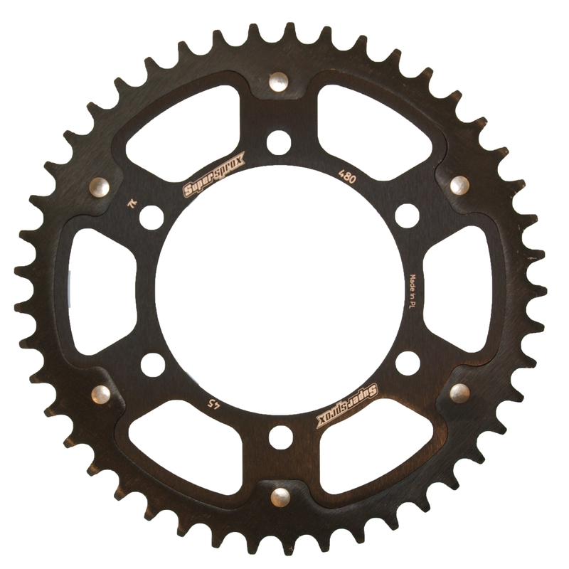 Foaie spate SUPERSPROX STEALTH Negru 45T, 525