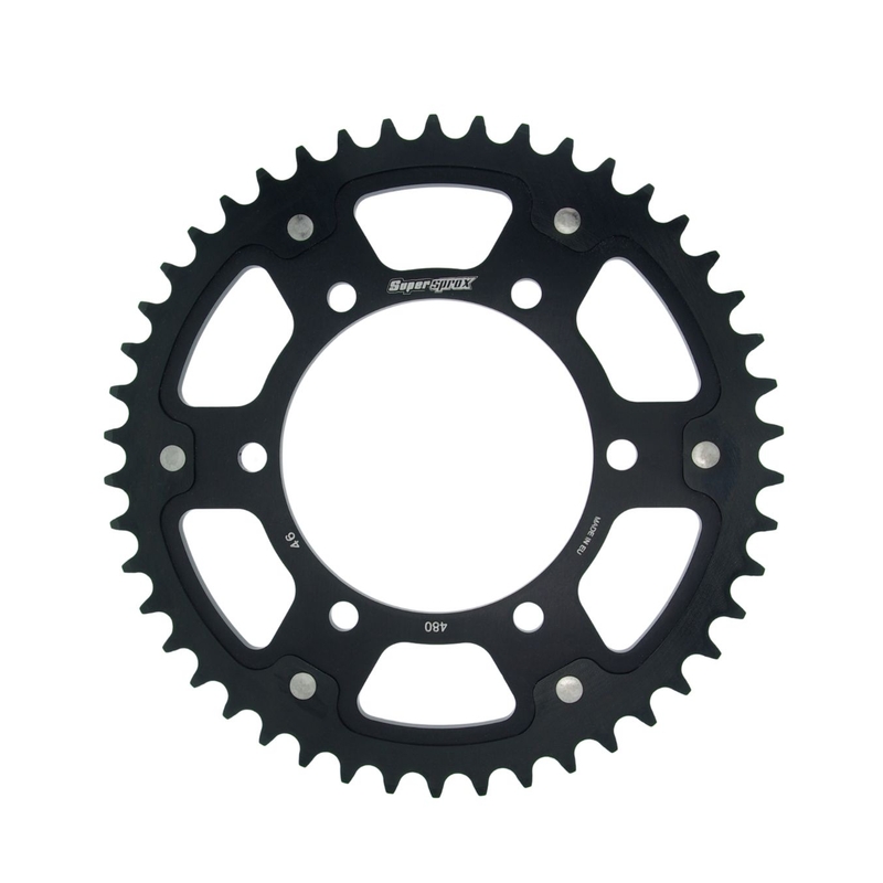 Foaie spate SUPERSPROX STEALTH Negru 46T, 525