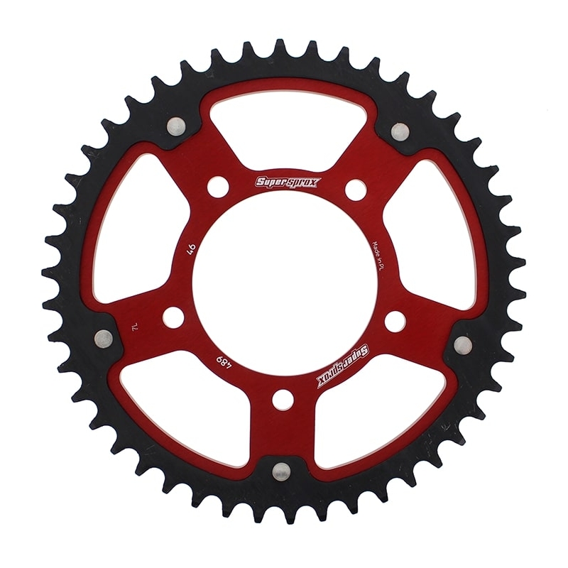 Foaie spate SUPERSPROX STEALTH Rosu 46T, 530