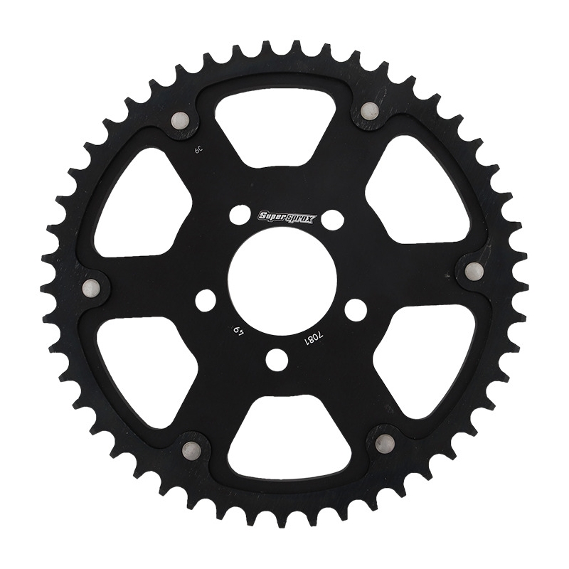 Foaie spate SUPERSPROX STEALTH Negru 49T, 530