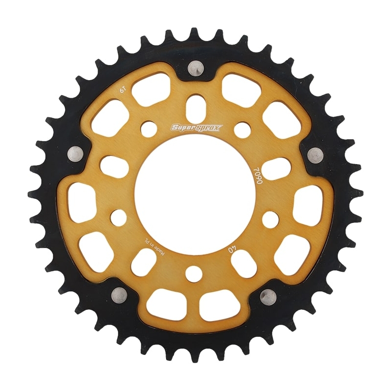 Foaie spate SUPERSPROX STEALTH auriu 40T, 530