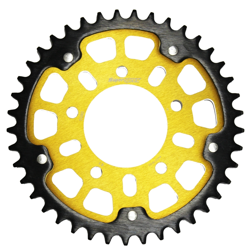 Foaie spate SUPERSPROX STEALTH auriu 41T, 530