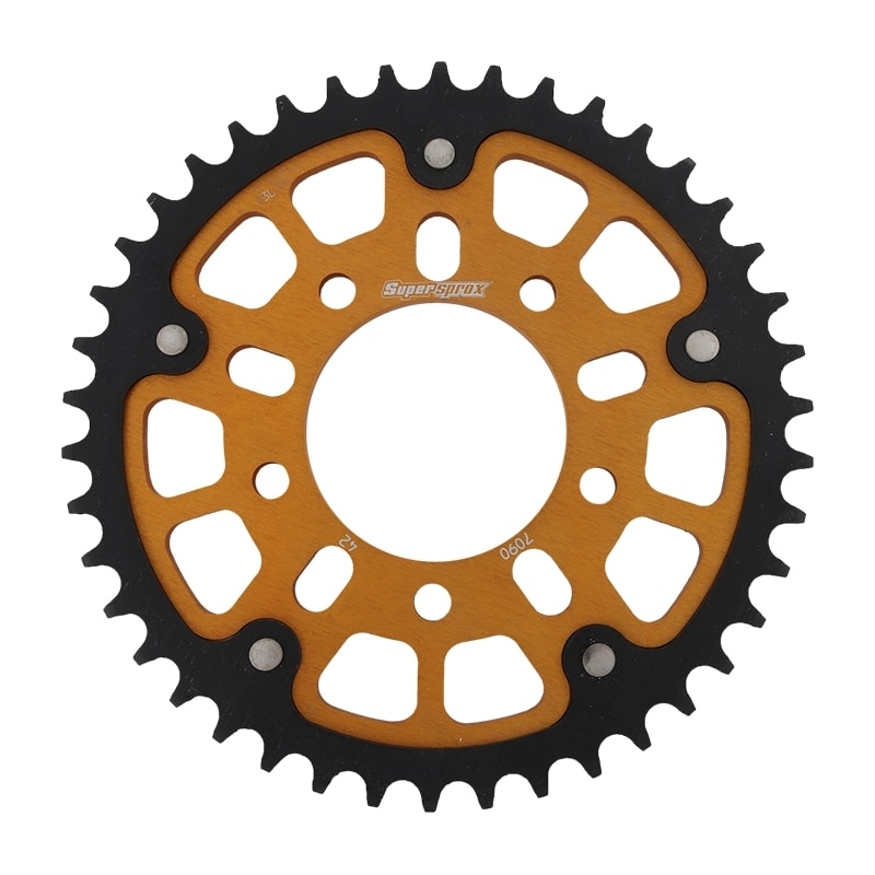 Foaie spate SUPERSPROX STEALTH auriu 42T, 530