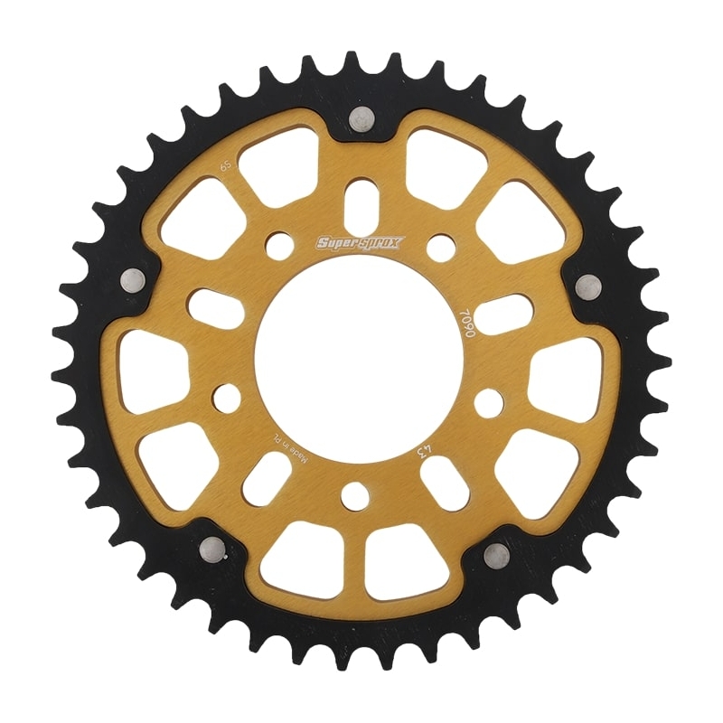Foaie spate SUPERSPROX STEALTH auriu 43T, 530