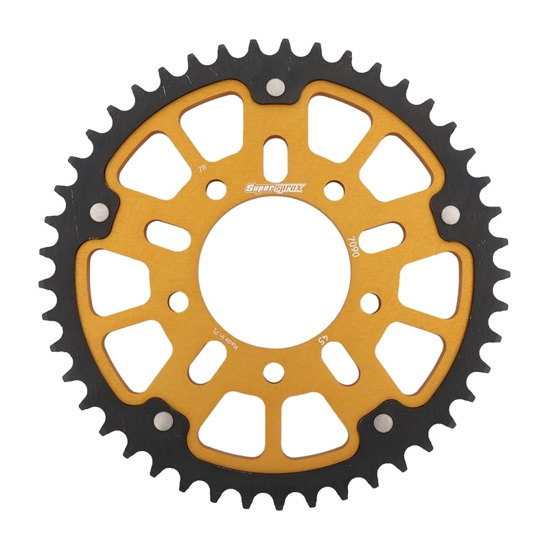 Foaie spate SUPERSPROX STEALTH auriu 45T, 530
