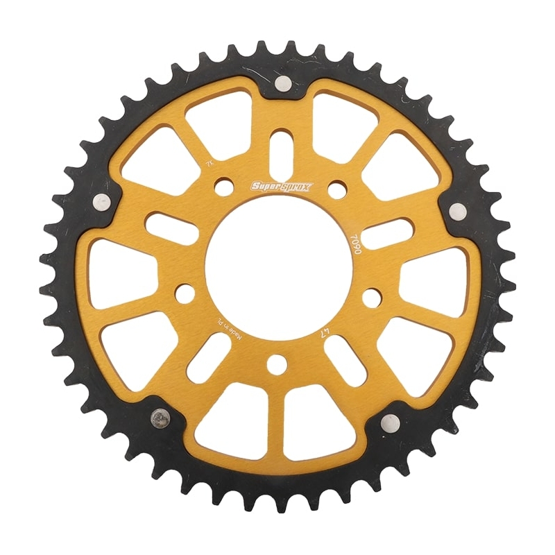 Foaie spate SUPERSPROX STEALTH auriu 47T, 530