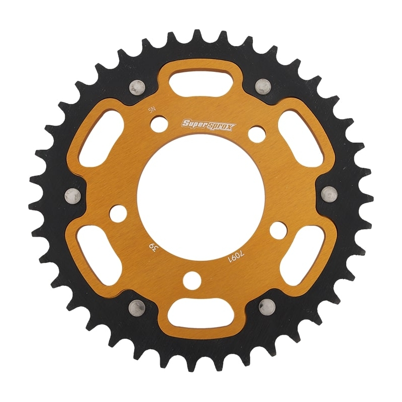 Foaie spate SUPERSPROX STEALTH auriu 39T, 520
