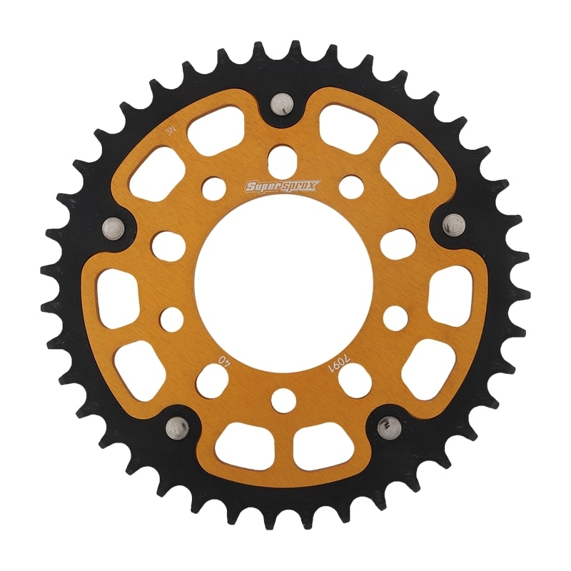 Foaie spate SUPERSPROX STEALTH auriu 40T, 520