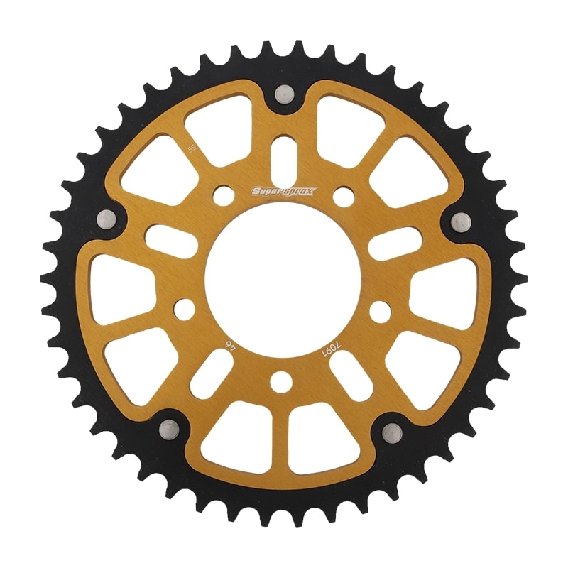 Foaie spate SUPERSPROX STEALTH auriu 46T, 520