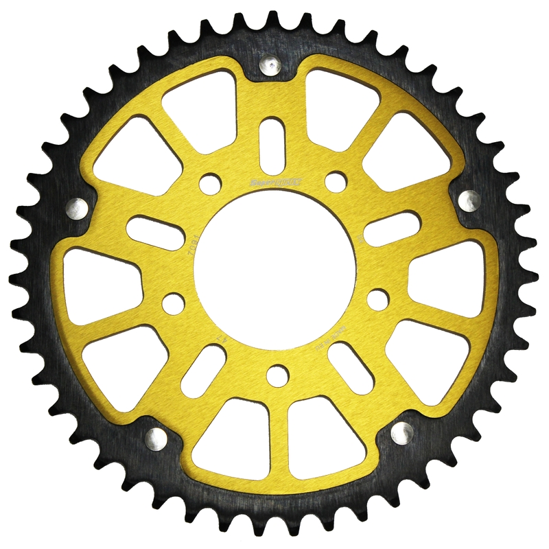 Foaie spate SUPERSPROX STEALTH auriu 47T, 520