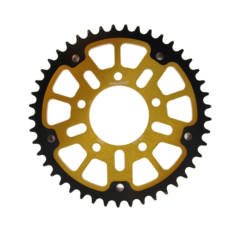 Foaie spate SUPERSPROX STEALTH auriu 45T, 525