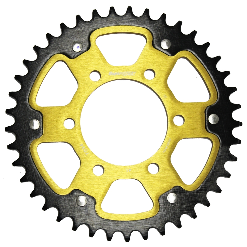 Foaie spate SUPERSPROX STEALTH auriu 41T, 520