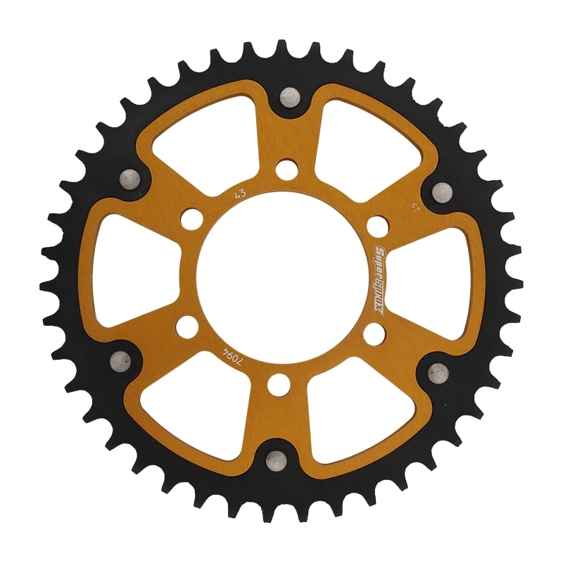 Foaie spate SUPERSPROX STEALTH auriu 43T, 520
