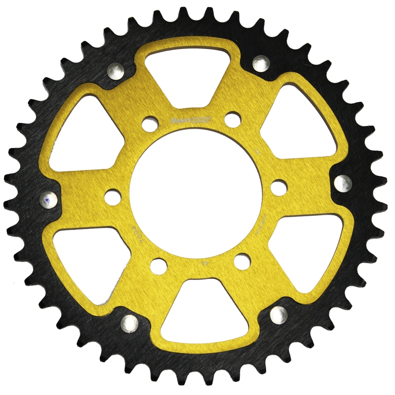 Foaie spate SUPERSPROX STEALTH auriu 44T, 520