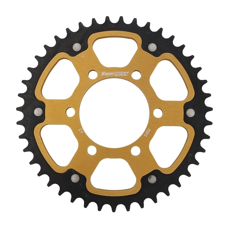 Foaie spate SUPERSPROX STEALTH auriu 43T, 525
