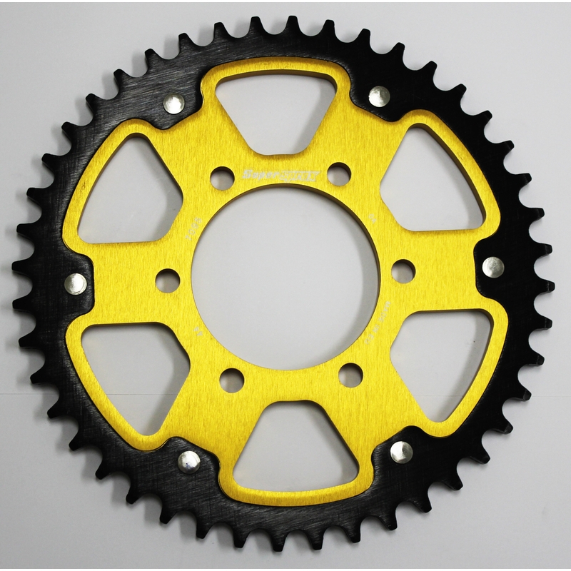 Foaie spate SUPERSPROX STEALTH auriu 44T, 525