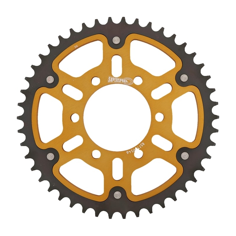 Foaie spate SUPERSPROX STEALTH auriu 46T, 525
