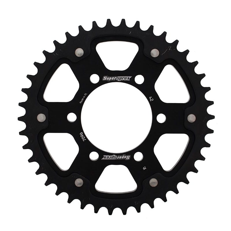 Foaie spate SUPERSPROX STEALTH Negru 42T, 530