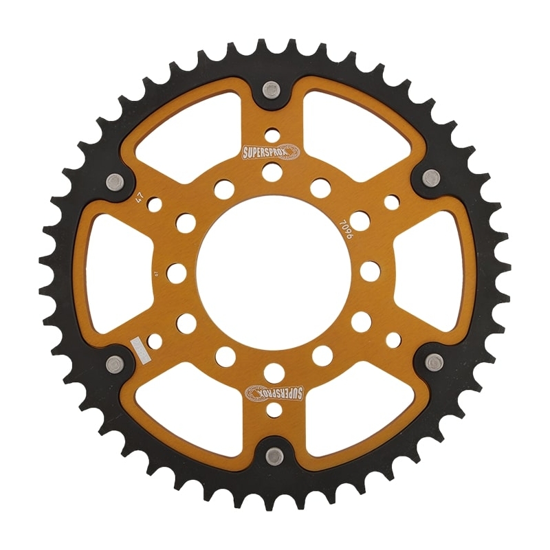 Foaie spate SUPERSPROX STEALTH auriu 47T, 530
