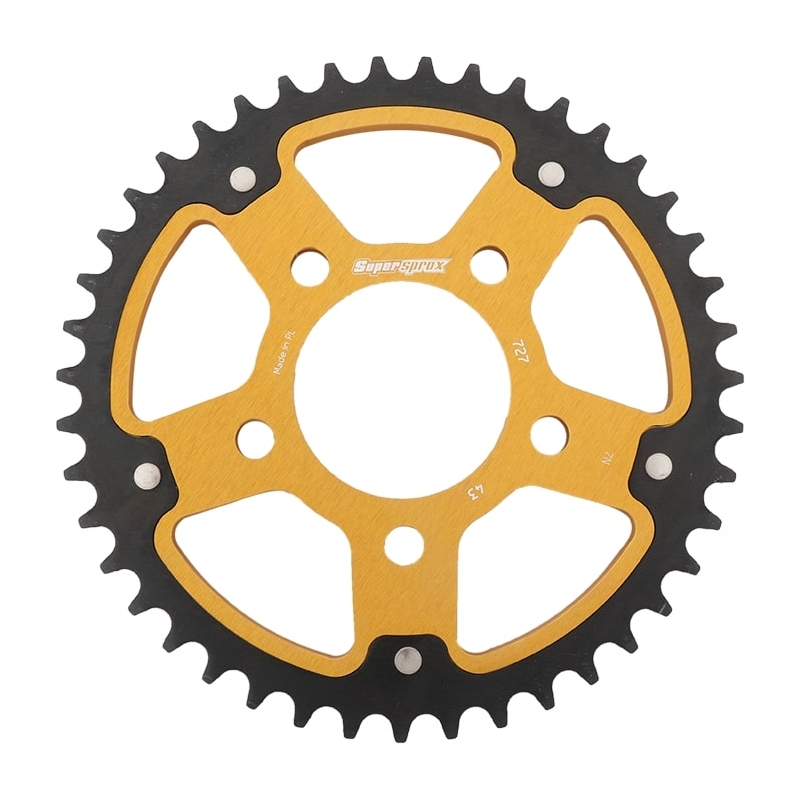 Foaie spate SUPERSPROX STEALTH auriu 43T, 525