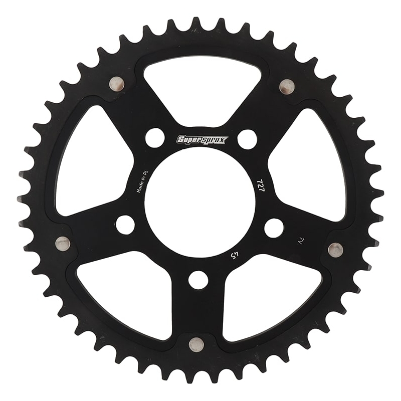 Foaie spate SUPERSPROX STEALTH Negru 45T, 525