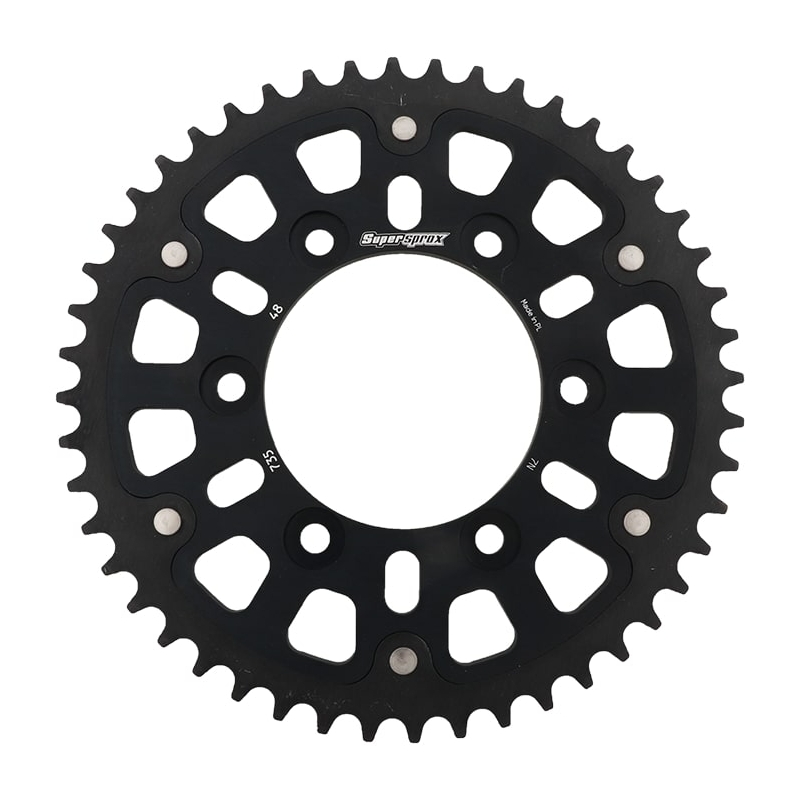 Foaie spate SUPERSPROX STEALTH Negru 48T, 520