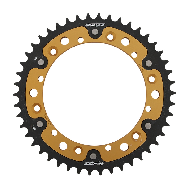 Foaie spate SUPERSPROX STEALTH auriu 46T, 520