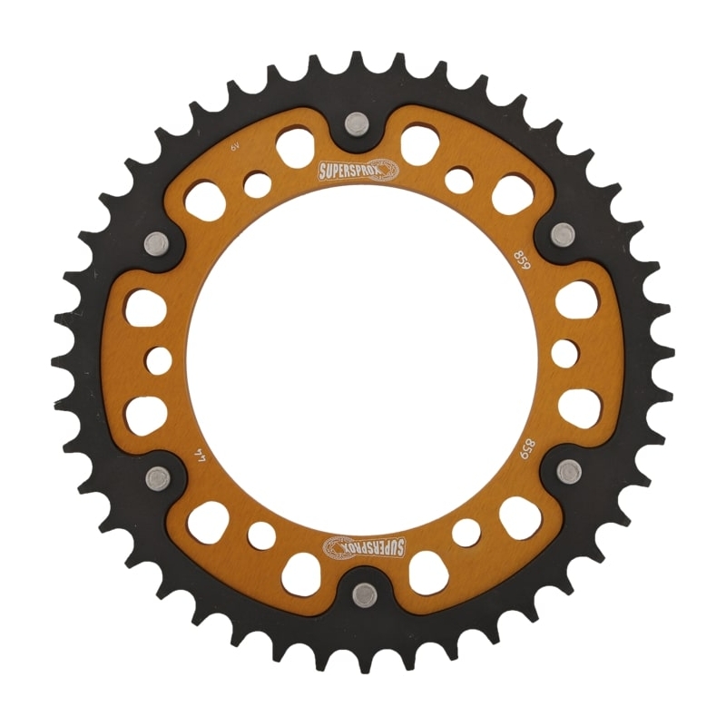 Foaie spate SUPERSPROX STEALTH auriu 44T, 530