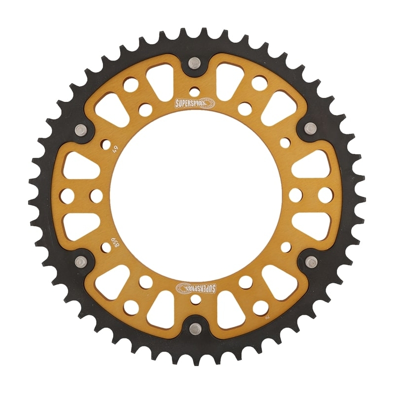 Foaie spate SUPERSPROX STEALTH auriu 49T, 530