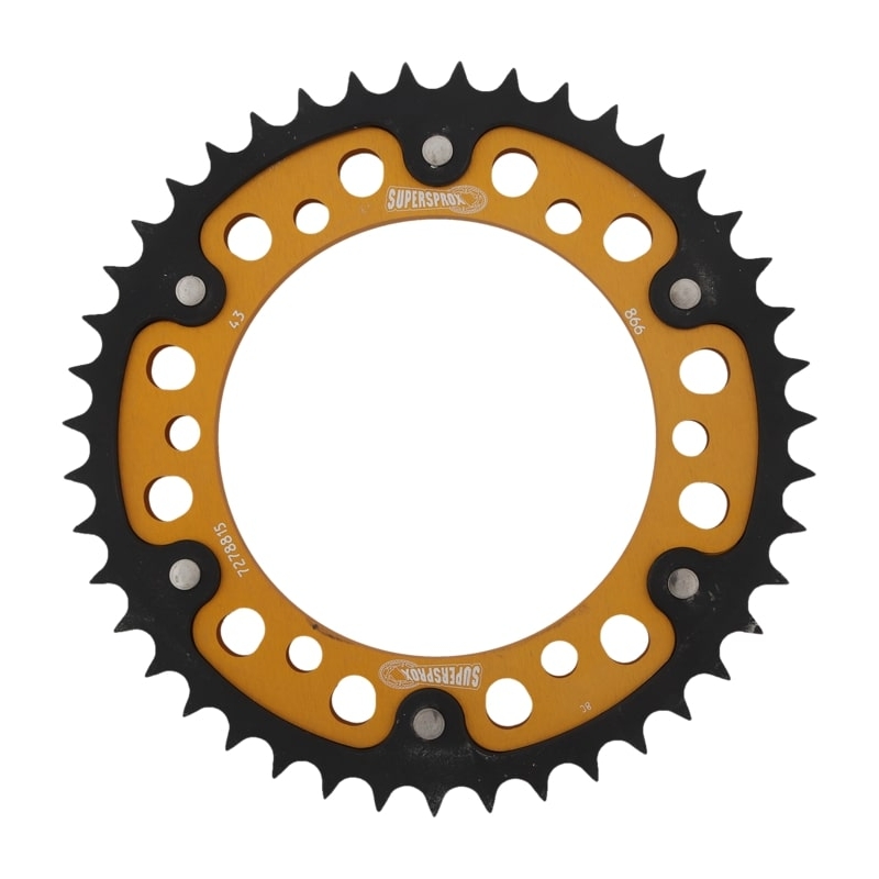 Foaie spate SUPERSPROX STEALTH auriu 43T, 532