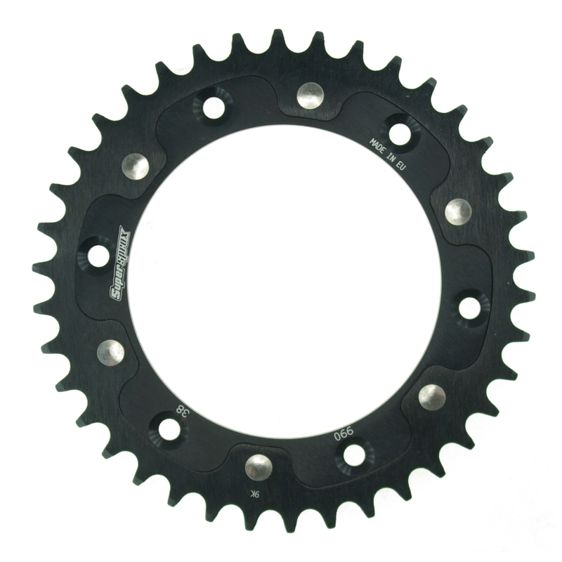 Foaie spate SUPERSPROX STEALTH Negru 38T, 520