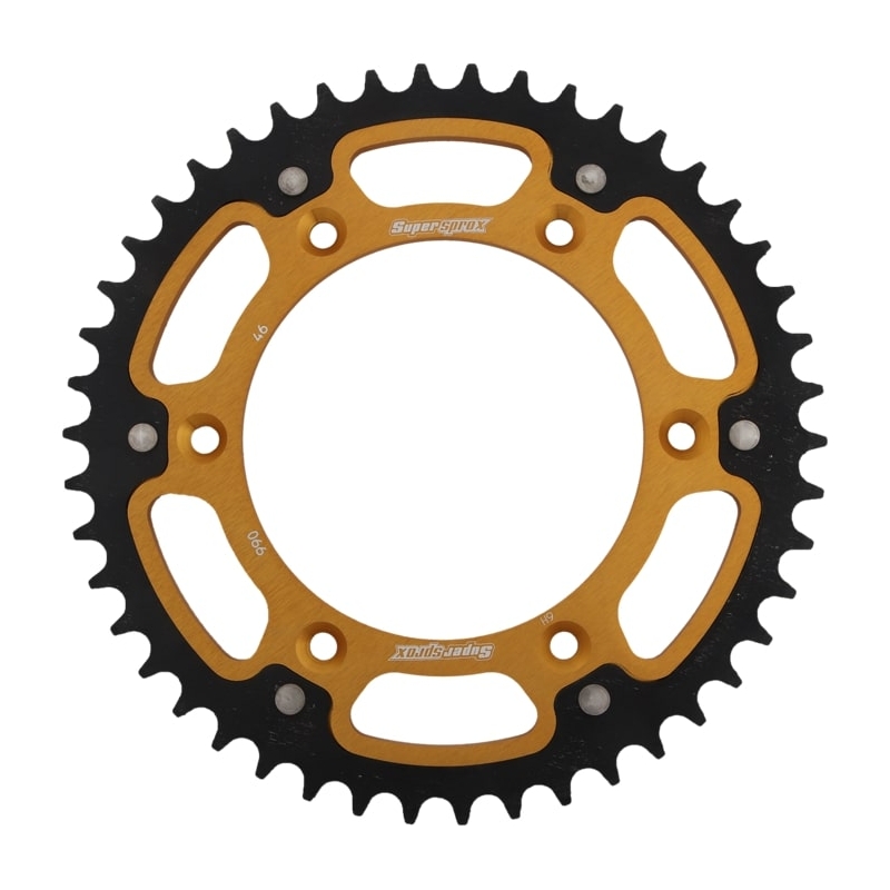 Foaie spate SUPERSPROX STEALTH auriu 46T, 520