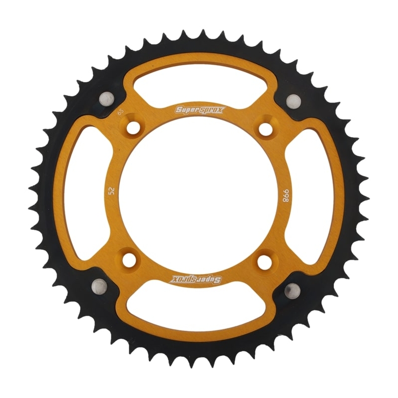 Foaie spate SUPERSPROX STEALTH auriu 52T, 428