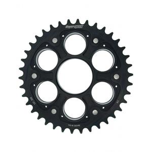 Rear sprocket STEALTH with alloy disc SUPERSPROX RSA-737_525:38-BLK Negru 38T, 520