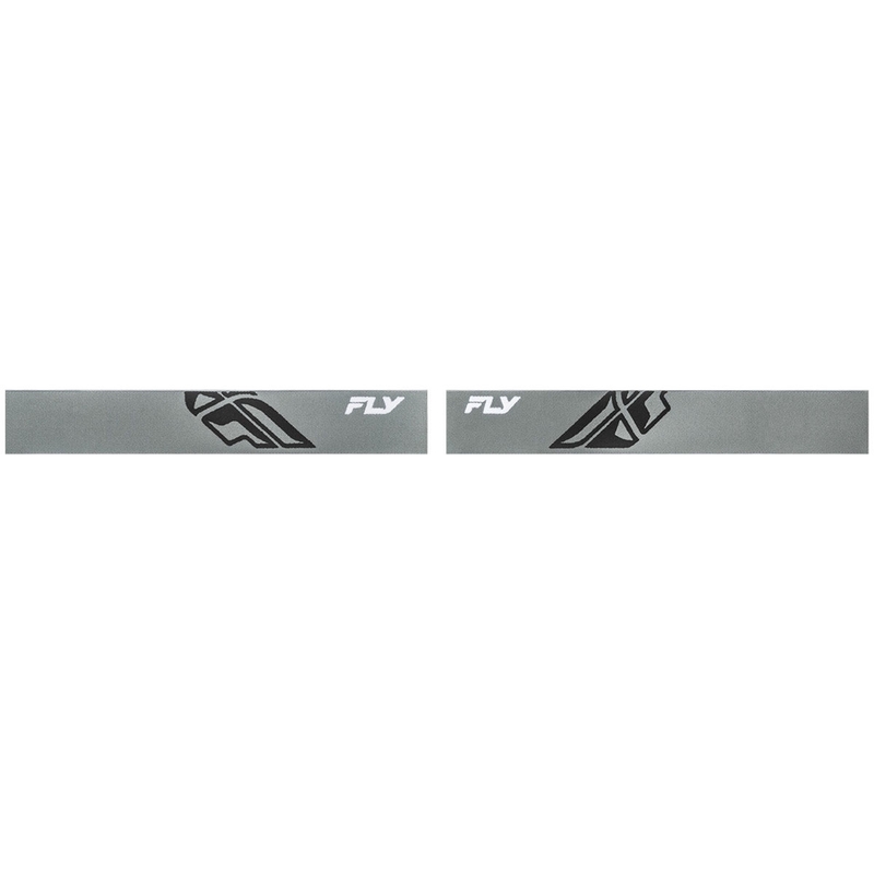 Ochelari de motocross Fly Racing Focus II pentru copii, gri-negri, cu lentilă transparentă