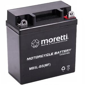 Baterie cu gel fără întreținere Moretti MB5L-BS, 12V 5Ah fără voltmetru
