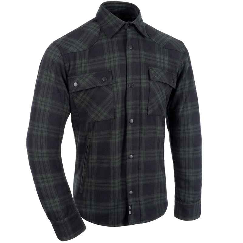 Tricou motociclist Oxford Kickback 3.0 verde