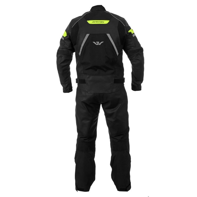 Ayrton Optimus negru-fluo-galben bărbați salopete lichidare