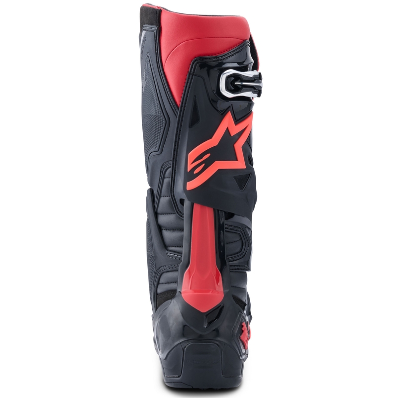 Ghete moto Alpinestars Tech 10 negru-roșu