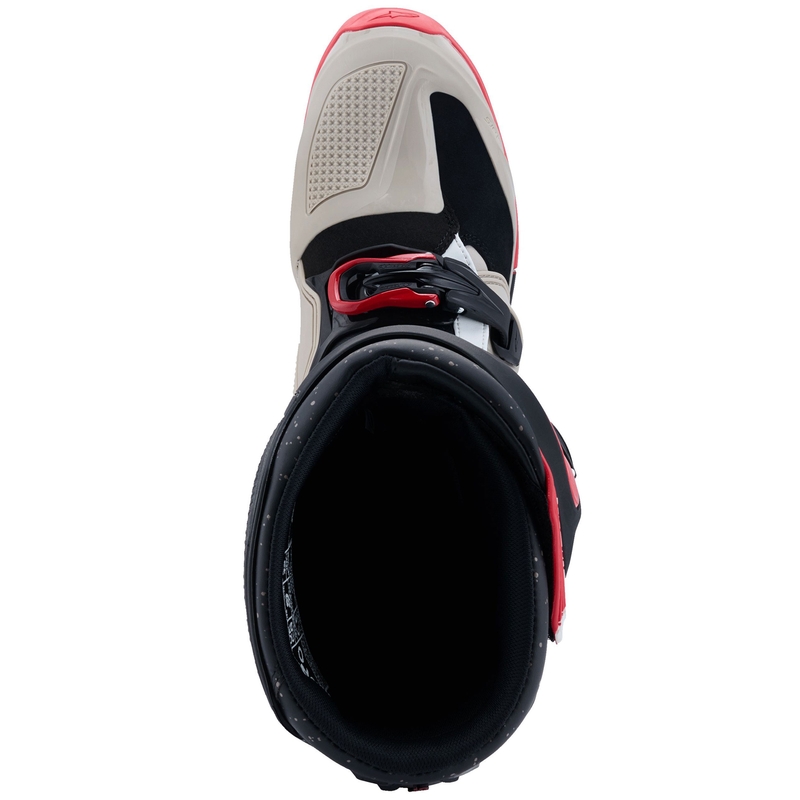 Ghete Motocicletă Alpinestars Tech 7 Enduro Negru-Gri Deschis-Roșu