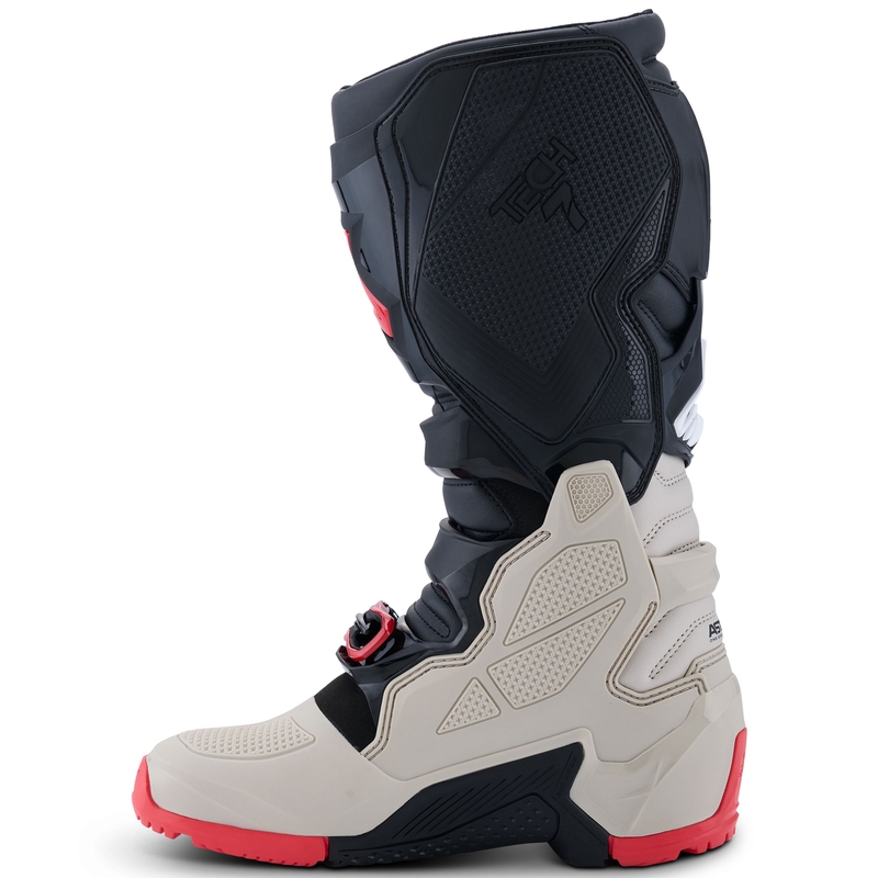 Ghete Motocicletă Alpinestars Tech 7 Enduro Negru-Gri Deschis-Roșu