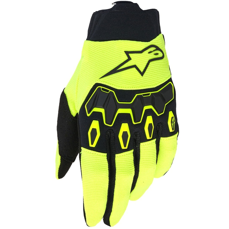Mănuși motocross Alpinestars Full Bore V2 galben fluo-negru