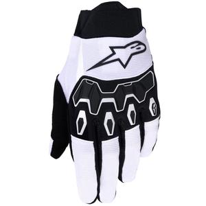 Mănuși motocross Alpinestars Full Bore V2 gri deschis-negru