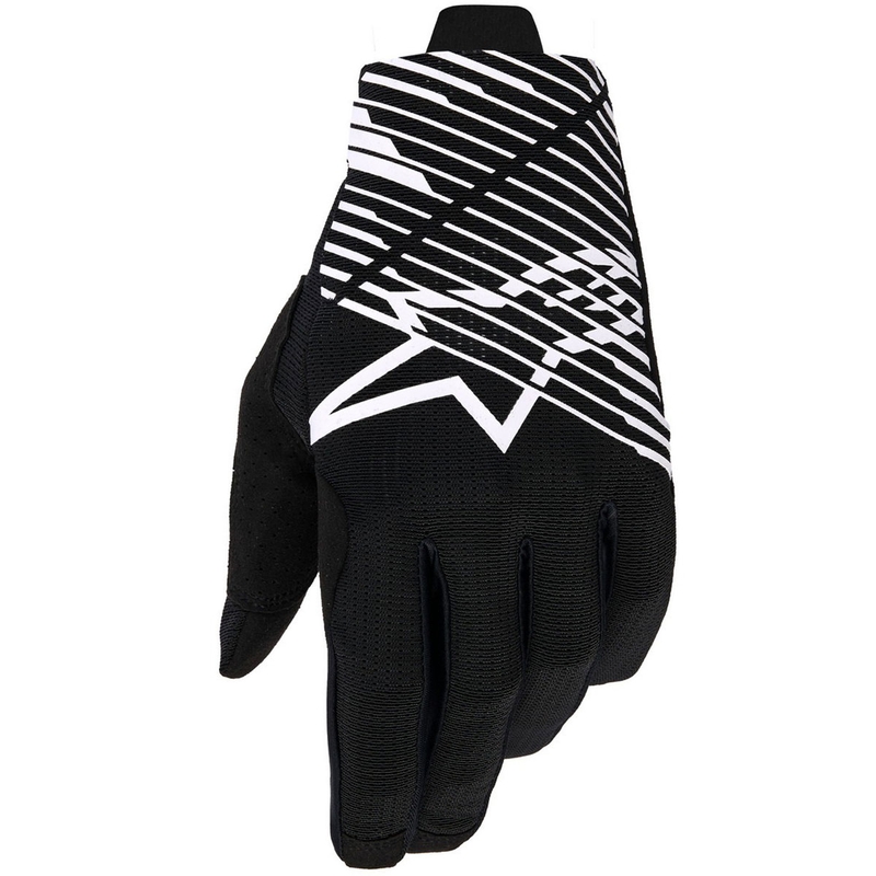 Mănuși motocross Alpinestars Radar Pro negru-alb