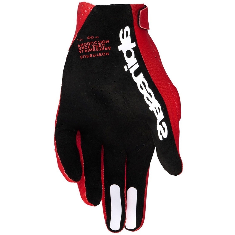 Mănuși motocross Alpinestars Supertech MX roșu-negru-alb