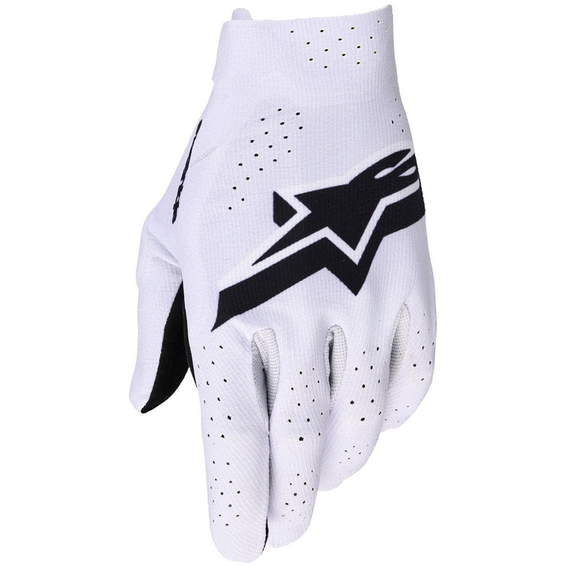 Mănuși motocross Alpinestars Supertech MX liliac deschis-negru